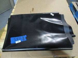 NEW Vinyl Tarp Remnant - 5 x 10 Black  Black Vinyl tarp - 20 oz. Heavyweight Duty