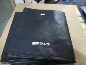 NEW Vinyl Tarp - 16 x 30 Black  White Vinyl tarp - 9 oz. Lightweight Duty