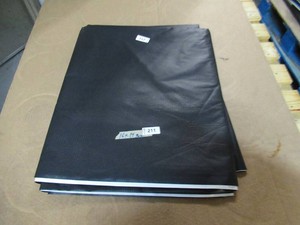 NEW Vinyl Tarp - 14 x 16 Black  White Vinyl tarp - 9 oz. Lightweight Duty