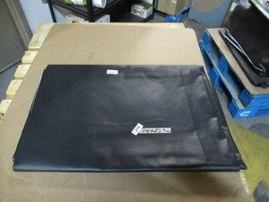 NEW Vinyl Tarp - 14 x 27 Black  White Vinyl tarp - 9 oz. Lightweight Duty
