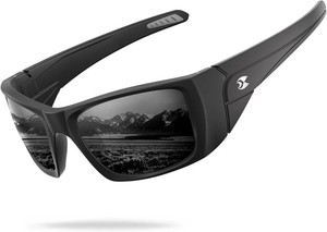 suoso Sports Polarized Sunglasses for Men Women UV400 Protection Wrap Around Sun Glasses for Fishing Driving Cycling TR90