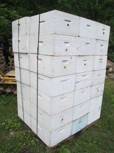 42 Deep Beehive honey Boxes with dr...