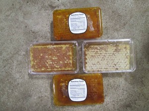 4pc lot of Raw Cut Honeycomb