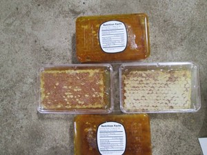 4pc lot of Raw Cut Honeycomb