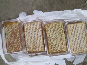 4pc lot of Raw Cut Honeycomb