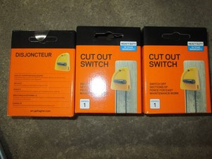 3-Gallagher Cut Out Switches for el...