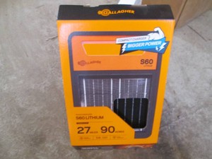Gallagher Solar Powered S60 Lithium...