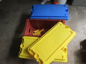 Trio of Five-Frame Swarm Catcher Be...