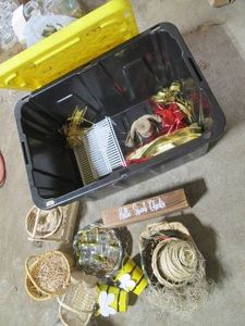 Heavy duty Covered Tote containing ...