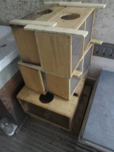 Bundle of 10 screened hive transpor...