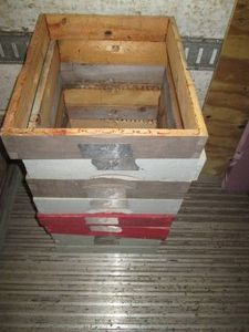 9 Shallow cell bee Hive Honey Box s...