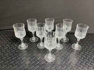 Cut Glass Stemmed Goblets (Lot of 7)