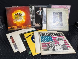 Classic Rock Vinyl Record Mixed Lot