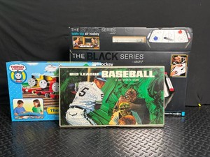 The Black Series Air Hockey, Thomas Great Race & Big League Baseball Mixed Lot