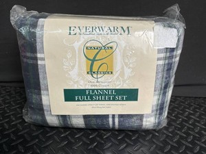 Everwarm Natural Classics Flannel Full Sheet Set 4-Piece