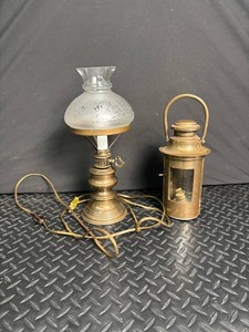 Brass Lamp & Lantern Mixed Lot