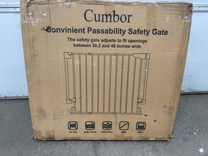 Cumbor Passability Safety Gate 30.2-48 in Wide