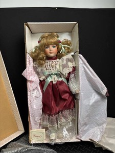 Camelot Porcelain Doll in Box