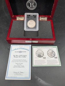 1878 Morgan Silver Dollar Reverse of 1879 Bradford Exchange