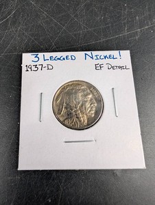 Legged Buffalo Nickel