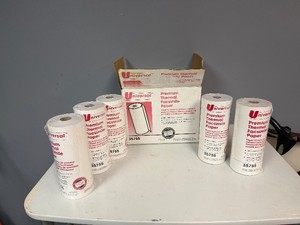 Hard to FInd 5 Brand New Rolls Universal Premium Thermal facsimile Paper