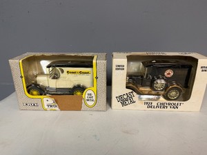 ERTL 1923 Coast to Coast Hardware and ERTL 1923 Standard Oil Die Cast Replica Banks
