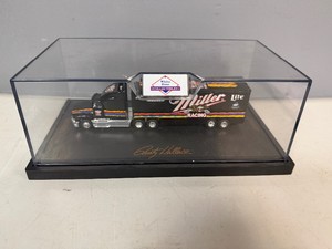 White Rose Collectible Matchbox Miller Racing Transporter #1628 of 3500