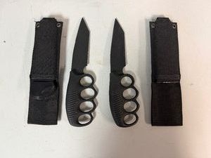 Two Collector Knives United Stainless MI Tiawan 10 Overall