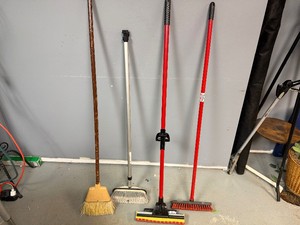 Brooms and Mop