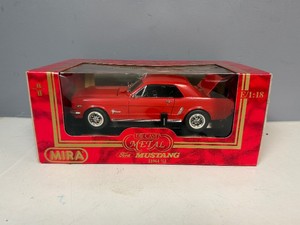 Ford Mustang 1964 12 Mira E118 Die Cast Metal