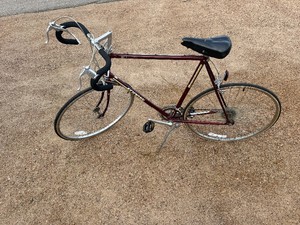 Vintage Schwinn World Bicycle (Tall Frame) - Burgandy