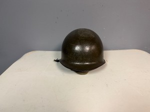 Antique WWII Helmet with Liner (Metal)