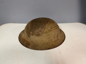 Antique Metal Military Helmet