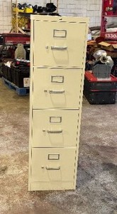 Hon Four Drawer File Cabinet 14 34 wide X 25 deep x 52 tall