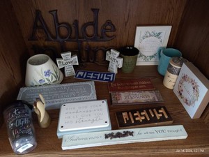 ChristianInspirational Decor Lot