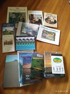 Book Lot - Foreign, Norman Rockwell, Thomas Kinkade, Etc.
