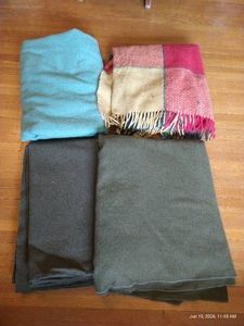 (4) Wool Blankets