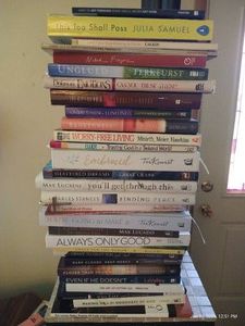 Lot of Christian Books on Grief, Sorrow, & Mental Health