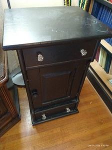 Small, Old Wooden CabinetEnd Table