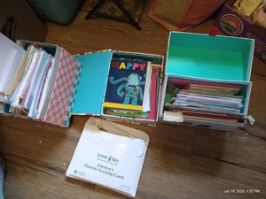 Greeting Card Lot - Mostly Newer, Box Sets, Etc.