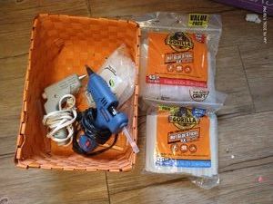 (2) Mini Glue Guns with LOTS of Glue Sticks