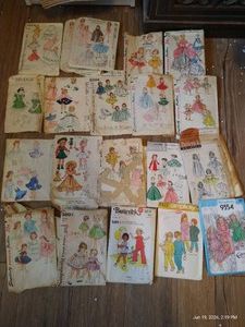 Vintage Childrens Sewing Patterns
