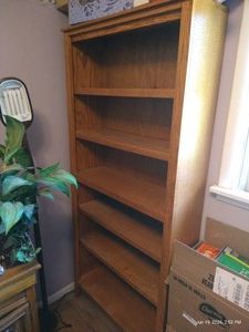Wooden Bookshelf