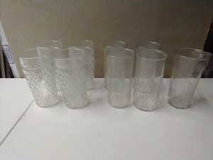 Vintage Quilted Glasses - Anchor Hocking, Etc.