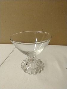 Set of (11) Vintage Anchor Hocking Berwick (Boopie) Footed Dessert Glasses