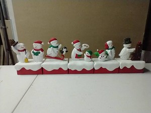 Hallmark Snowmen Bell Choir