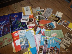 Vintage Travel Ephemera Lot