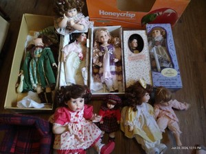 Porcelain Doll Lot
