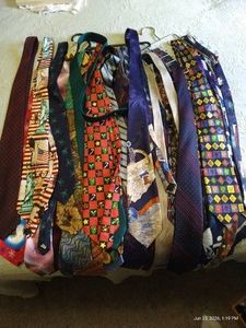 Mens Colorful Necktie Lot
