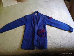 Vintage All Wool Band Sweater